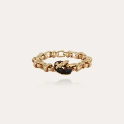 Gas Bijoux Adrian bracelet acetate gold - Tortoise^Femme Bracelets