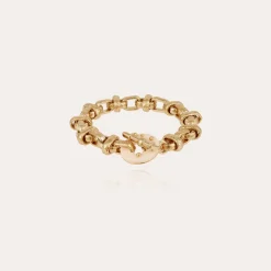Gas Bijoux Adrian bracelet acetate gold - Ivory^Femme Bracelets