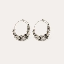 Gas Bijoux Aloha hoop earrings mini^Femme Boucles D'oreilles