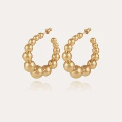 Gas Bijoux Andy hoop earrings small size gold^Femme Boucles D'oreilles|Bijoux Dorés