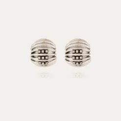 Gas Bijoux Anne strass earrings silver^Femme Boucles D'oreilles|Boucles D'oreilles