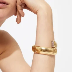 Gas Bijoux Antigone bracelet gold - Amethsyt - Capsule The Precious^Femme Bracelets|Bracelets