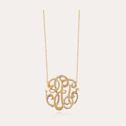Gas Bijoux Arabesque necklace large size gold^Femme Colliers
