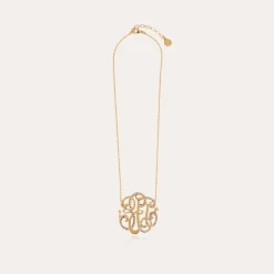 Gas Bijoux Arabesque necklace large size gold^Femme Colliers