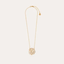 Gas Bijoux Arabesque necklace small size gold^Femme Colliers