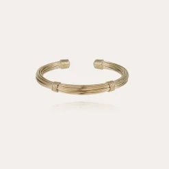 Gas Bijoux Ariane bangle bracelet very large size gold^Homme Bracelets Homme|Joncs Homme