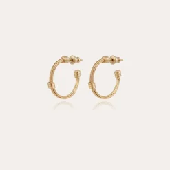Gas Bijoux Ariane hoop earrings mini gold^Femme Boucles D'oreilles|Bijoux Dorés