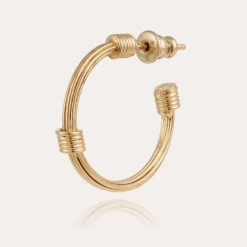 Gas Bijoux Ariane hoop earrings mini gold^Femme Boucles D'oreilles|Bijoux Dorés