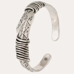 Gas Bijoux Arrow bracelet silver^Homme Bracelets Homme|Joncs Homme