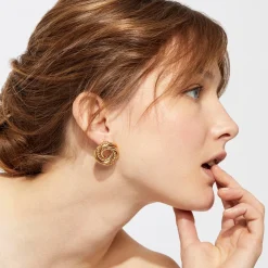 Gas Bijoux Atika earrings gold^Femme Boucles D'oreilles|Bijoux Dorés