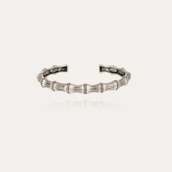 Gas Bijoux Bambou bangle bracelet silver^Femme/Homme Bracelets|Bracelets