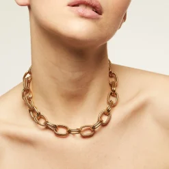 Gas Bijoux Bell necklace gold^Femme Colliers