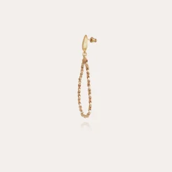 Gas Bijoux Beyby earrings small size gold - Wicker - 55 years collection^Femme Boucles D'oreilles