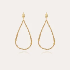 Gas Bijoux Bibi Torsade earrings gold^Femme Boucles D'oreilles|Bijoux Dorés