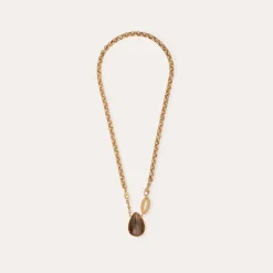 Gas Bijoux Billy necklace gold - Silicified^Femme Colliers