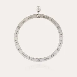 Gas Bijoux Bolduc earrings large size silver^Femme Boucles D'oreilles|Bijoux Argentés