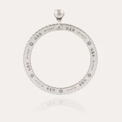 Gas Bijoux Bolduc earrings small size silver^Femme Boucles D'oreilles|Bijoux Argentés