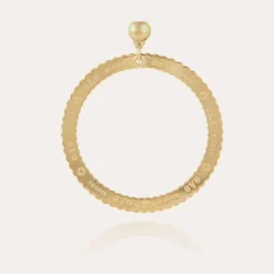 Gas Bijoux Bolduc earrings small size gold^Femme Boucles D'oreilles|Bijoux Dorés