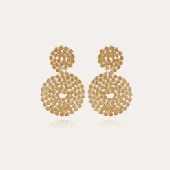 Gas Bijoux Boucles d'oreilles Onde Lucky mini dorées^Femme Boucles D'oreilles|Bijoux Dorés