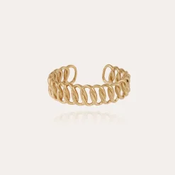 Gas Bijoux Bronx bracelet small size gold^Femme/Homme Bracelets|Bijoux Dorés