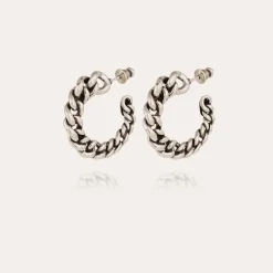 Gas Bijoux Bronxy hoop earrings silver^Femme Boucles D'oreilles|Bijoux Argentés