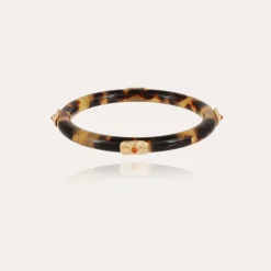 Gas Bijoux Caftan Meknes bracelet acetate gold - Tortoise^Femme Bracelets