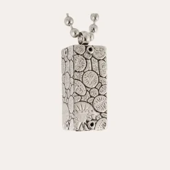 Gas Bijoux Cage Bozart key ring silver^Homme Accessoires Homme|Broches & Porte-clefs