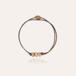 Gas Bijoux Cailloux bracelet large size gold^Homme Bracelets Cordons Homme
