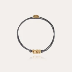 Gas Bijoux Cailloux bracelet large size gold^Homme Bracelets Cordons Homme