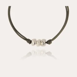 Gas Bijoux Cailloux men bracelet silver^Homme Bracelets Cordons Homme