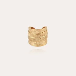 Gas Bijoux Cancun Penna ring gold^Femme Bagues