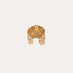 Gas Bijoux Cancun Penna ring gold^Femme Bagues