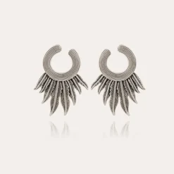 Gas Bijoux Caracara earrings silver^Femme Boucles D'oreilles