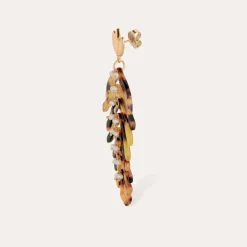 Gas Bijoux Cavallo earrings acetate gold - Tortoise^Femme Boucles D'oreilles