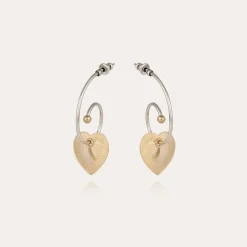 Gas Bijoux Celine Love earrings bicolor^Femme Boucles D'oreilles