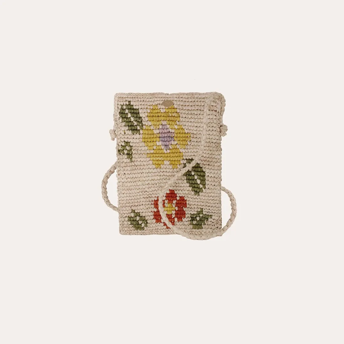 Gas Bijoux Cell phone pouch raffia^ Sacs & Pochettes