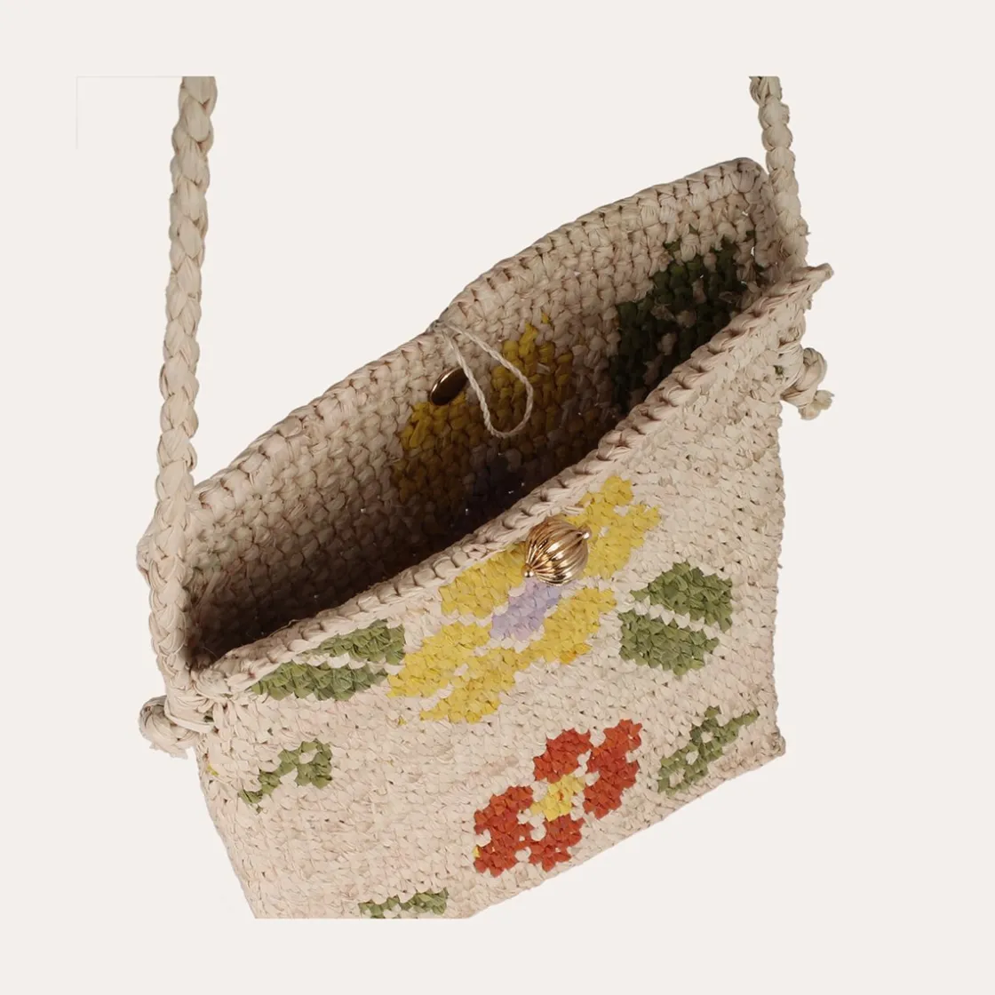 Gas Bijoux Cell phone pouch raffia^ Sacs & Pochettes