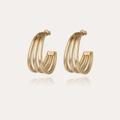 Gas Bijoux Cerceau earrings gold^Femme Boucles D'oreilles