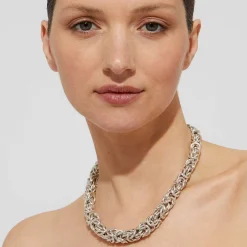 Gas Bijoux Claude necklace silver^Femme Colliers|Bijoux Argentés