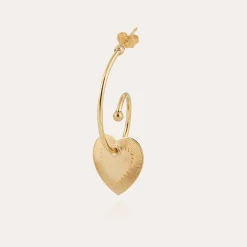 Gas Bijoux Céline Love earrings mini gold^Femme Boucles D'oreilles