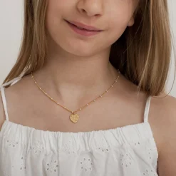 Gas Bijoux Coeur kids necklace mini gold^Enfant Enfant Toutes Les Créations Enfant