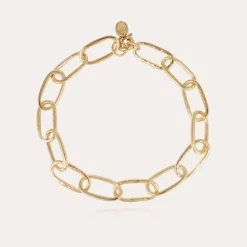 Gas Bijoux Collier Maille Ovale grand modèle doré^Femme Colliers|Bijoux Dorés