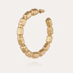 Gas Bijoux Colombus hoop earrings gold^Femme Boucles D'oreilles