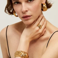 Gas Bijoux Compression bracelet gold^Femme Bracelets|Bracelets