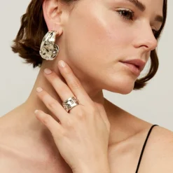 Gas Bijoux Compression ring silver^Femme Bagues