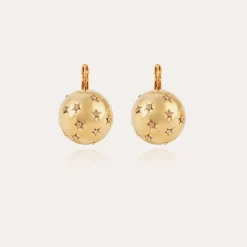 Gas Bijoux Comète earrings large size gold^Femme Boucles D'oreilles