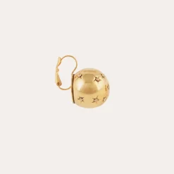 Gas Bijoux Comète earrings large size gold^Femme Boucles D'oreilles