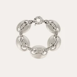 Gas Bijoux Cophea strass bracelet mini silver^Femme Bracelets|Bracelets