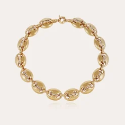 Gas Bijoux Cophea strass necklace mini gold^Femme Colliers|Colliers
