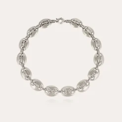 Gas Bijoux Cophea strass necklace mini silver^Femme Colliers|Colliers